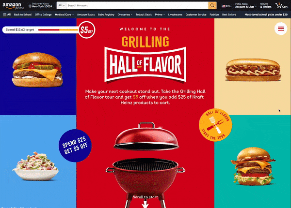 Kraft Heinz: Grilling Hall of Flavor project image